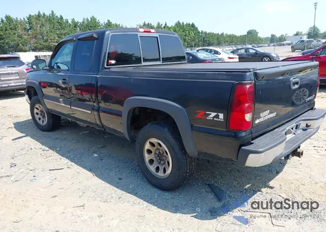2005 Chevrolet Silverado 1500 Z71 from USA, damaged, VIN 1GCEK19B85E252826